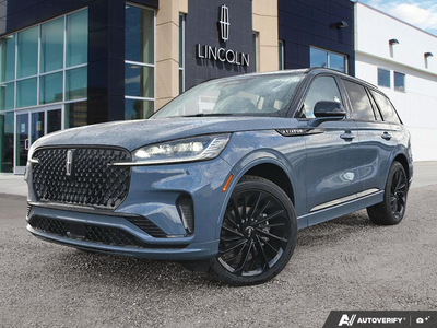 NEW 2027 Lincoln Aviator RESERVE - Whisper Blue Metallic Clearcoat Exterior - $95,924 - Stock #E70041 - VIN 5LM5J7XC0VGL00740