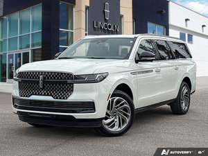 NEW 2027 Lincoln Navigator L Reserve - Pristine White Metallic Tri-coat Exterior - $141,064 - Stock #E70012 - VIN 5LMJJ3LG4VEL02616