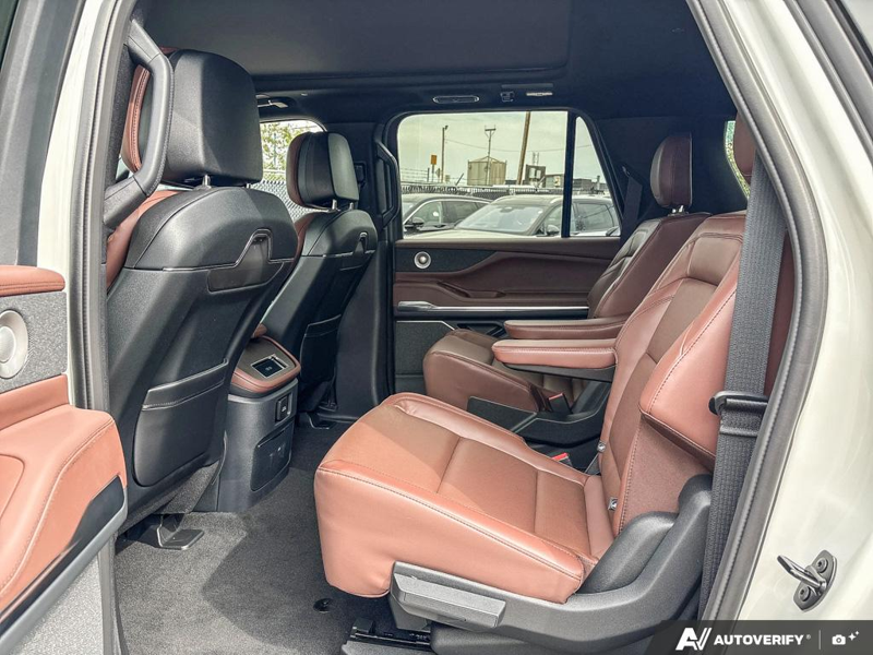 DEMO 2027 Lincoln Navigator L Reserve - Pristine White Metallic Tri-coat Exterior / HOT CHOCOLATE LEATHER Interior - $140,914 - Stock #E70012 - VIN 5LMJJ3LG4VEL02616 - Photo 23