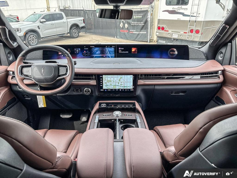 DEMO 2027 Lincoln Navigator L Reserve - Pristine White Metallic Tri-coat Exterior / HOT CHOCOLATE LEATHER Interior - $140,914 - Stock #E70012 - VIN 5LMJJ3LG4VEL02616 - Photo 24