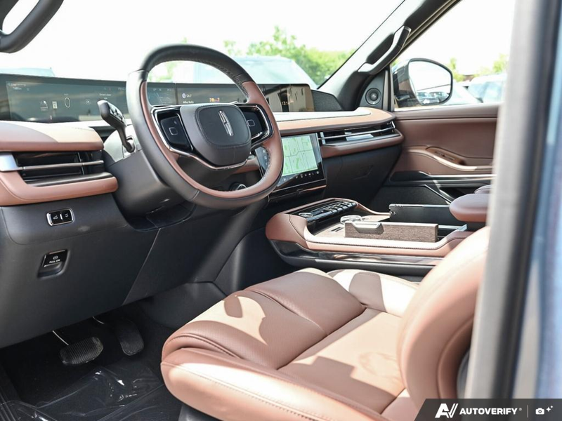 NEW 2027 Lincoln Navigator Reserve - Nocturnal Blue Metallic Cc Exterior / HOT CHOCOLATE LEATHER Interior - $140,989 - Stock #E70006 - VIN 5LMJJ2LG9VEL00354 - Photo 13