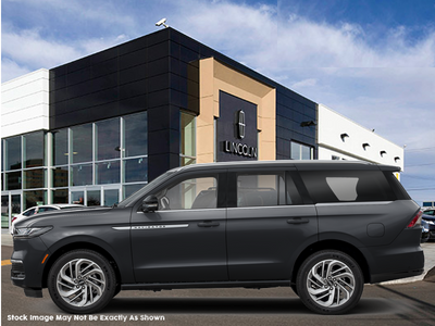 NEW 2027 Lincoln Navigator Reserve - Infinite Black Metallic Clearcoat Exterior - $144,164 - Stock #E70037 - VIN 5LMJJ2LG3VEL04304