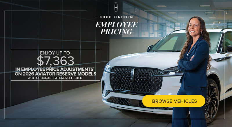 Koch Lincoln mobile promotional banner