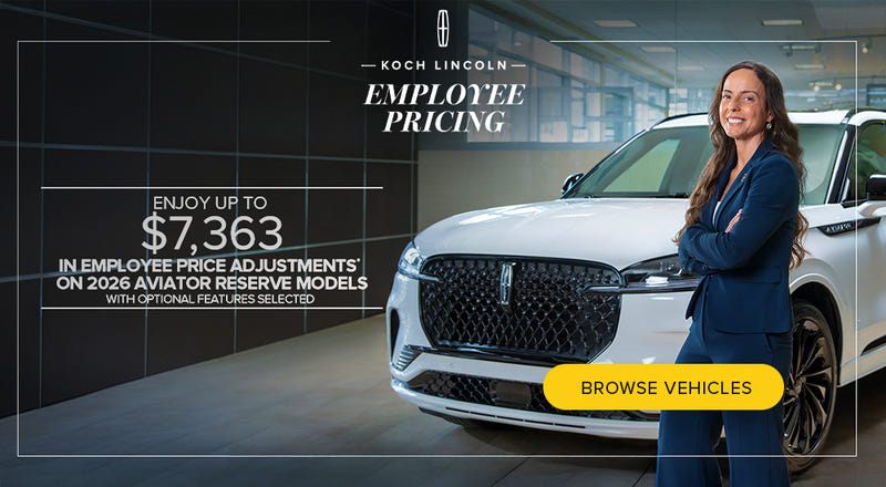 Koch Lincoln mobile promotional banner