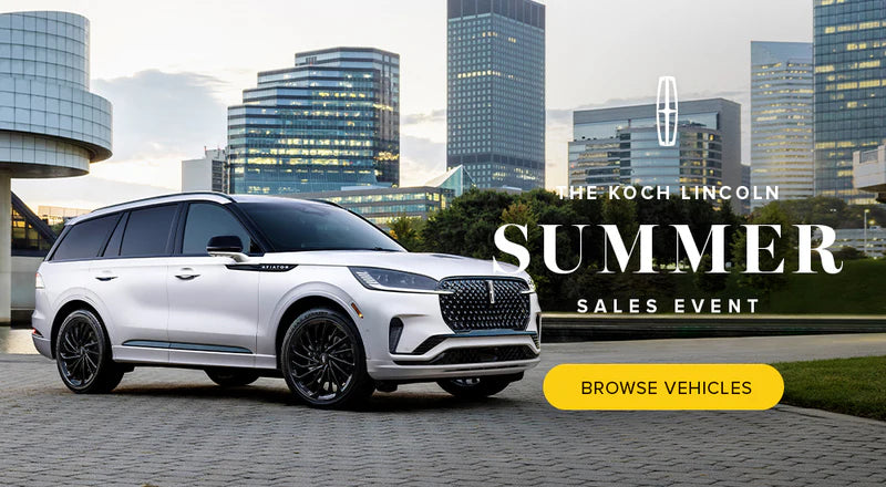 Koch Lincoln promotional banner mobile