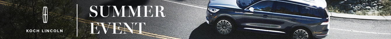 Koch Lincoln - Summer Event promotional banner