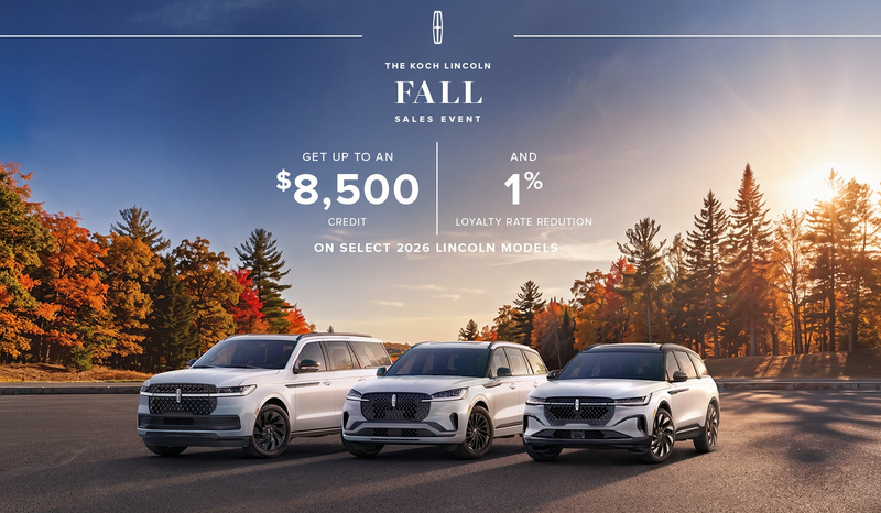 Koch Lincoln mobile promotional banner