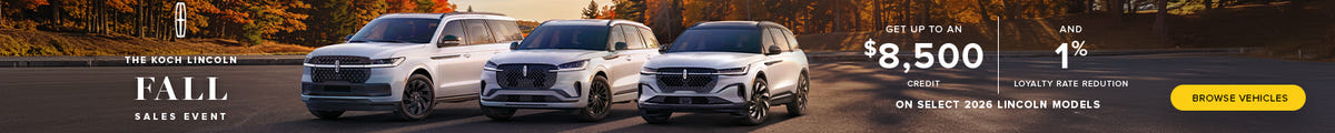 Koch Lincoln promotional banner