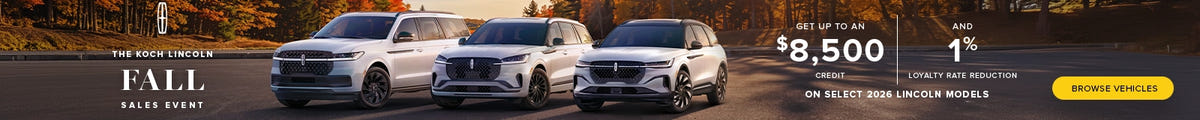 Koch Lincoln promotional banner