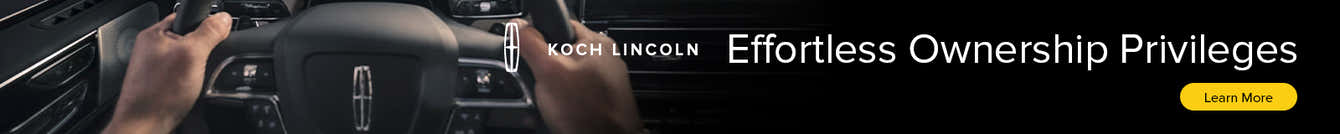 Koch Lincoln promotional banner